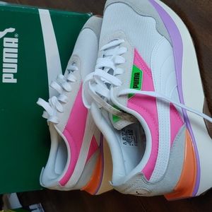 LADIES PUMA CRUISE RIDER SILK ROAD SHOES SIZE 8
